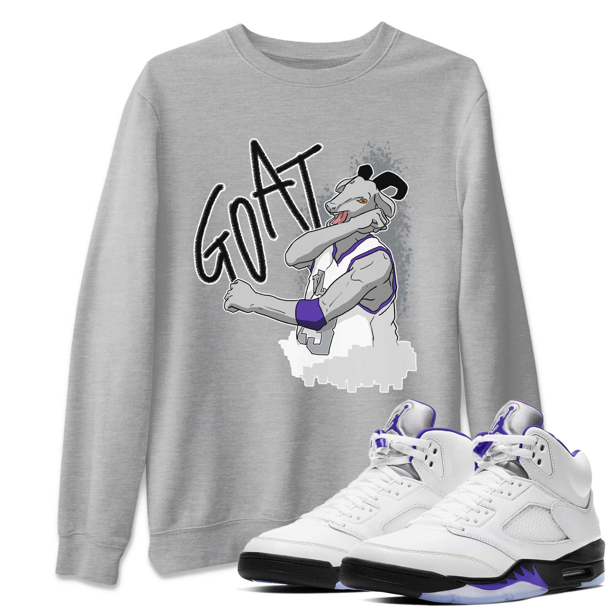 Jordan 5 Concord Sneaker Match Tees Screaming Goat Sneaker Tees Jordan 5 Concord Sneaker Release Tees Unisex Shirts