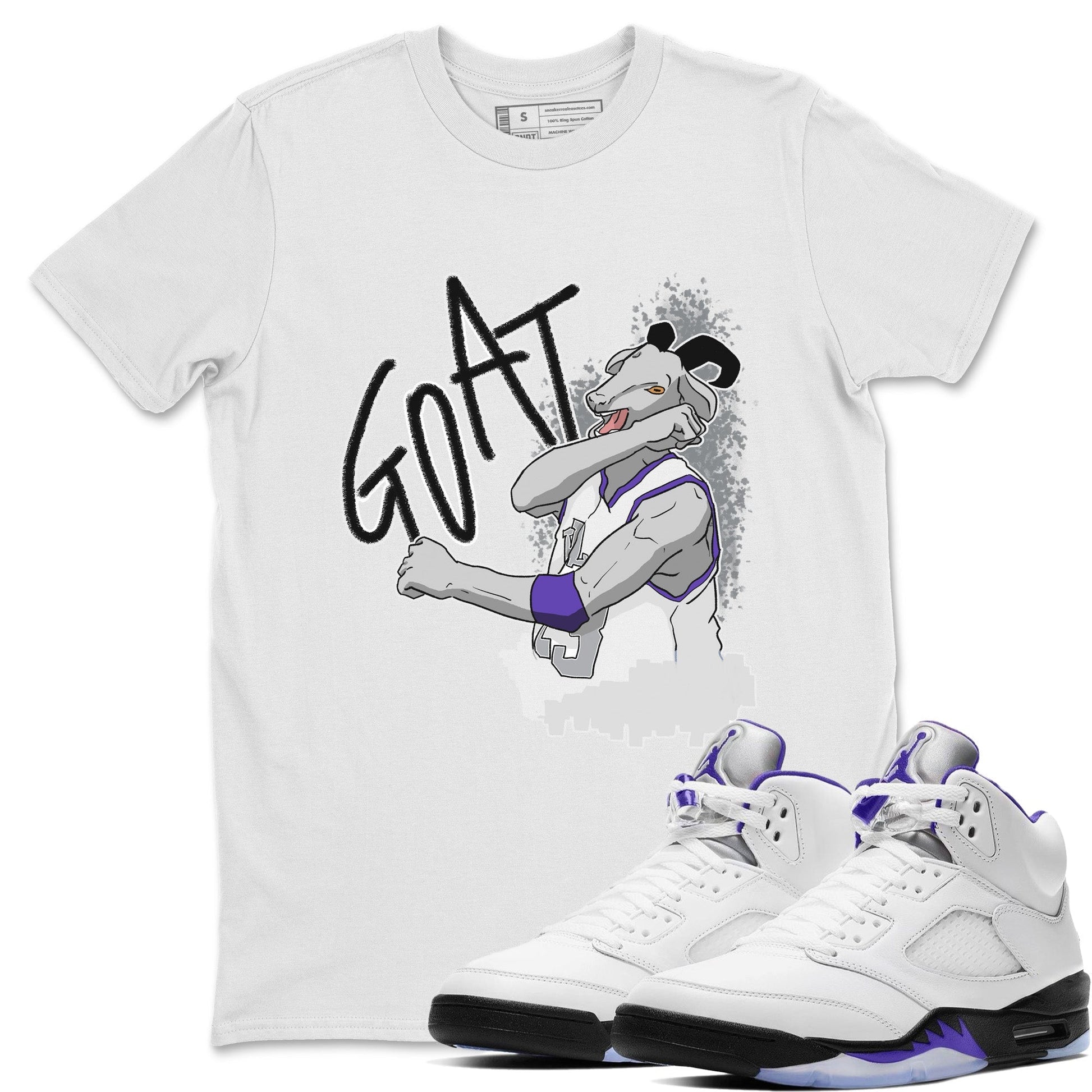 Jordan 5 Concord Sneaker Match Tees Screaming Goat Sneaker Tees Jordan 5 Concord Sneaker Release Tees Unisex Shirts