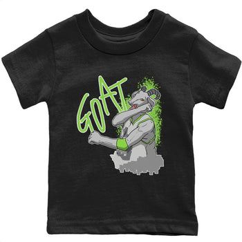 Jordan 5 Green Bean Sneaker Match Tees Screaming Goat Sneaker Tees Jordan 5 Green Bean Sneaker Release Tees Kids Shirts