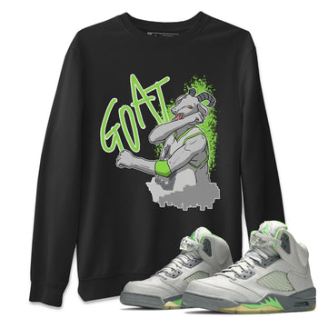 Jordan 5 Green Bean Sneaker Match Tees Screaming Goat Sneaker Tees Jordan 5 Green Bean Sneaker Release Tees Unisex Shirts