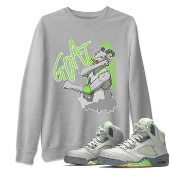 Jordan 5 Green Bean Sneaker Match Tees Screaming Goat Sneaker Tees Jordan 5 Green Bean Sneaker Release Tees Unisex Shirts
