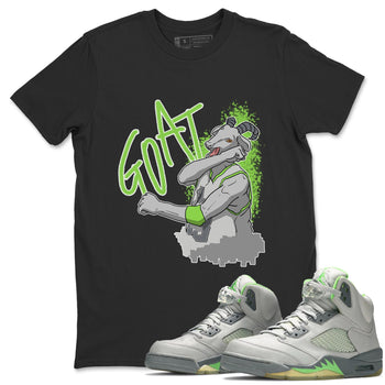 Jordan 5 Green Bean Sneaker Match Tees Screaming Goat Sneaker Tees Jordan 5 Green Bean Sneaker Release Tees Unisex Shirts