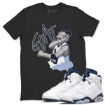 Jordan 6 Midnight Navy Sneaker Match Tees Screaming Goat Sneaker Tees Jordan 6 Midnight Navy Sneaker Release Tees Unisex Shirts