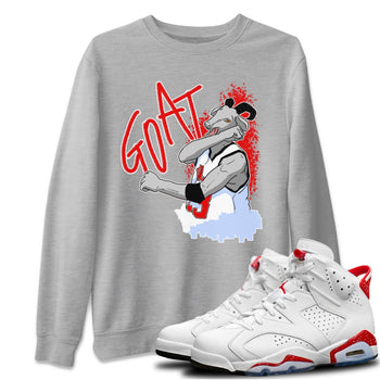 Jordan 6 Red Velvet Cookies Sneaker Match Tees Screaming Goat Sneaker Tees Jordan 6 Red Velvet Cookies Sneaker Release Tees Unisex Shirts
