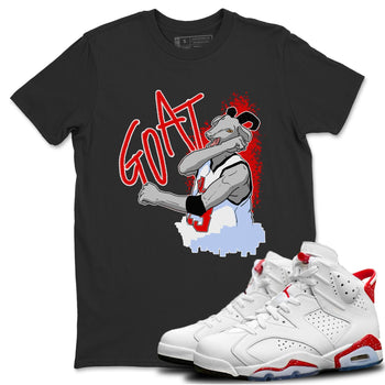 Jordan 6 Red Velvet Cookies Sneaker Match Tees Screaming Goat Sneaker Tees Jordan 6 Red Velvet Cookies Sneaker Release Tees Unisex Shirts
