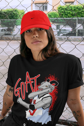 Jordan 6 Red Velvet Cookies Sneaker Match Tees Screaming Goat Sneaker Tees Jordan 6 Red Velvet Cookies Sneaker Release Tees Unisex Shirts