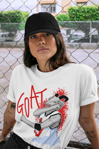Jordan 6 Red Velvet Cookies Sneaker Match Tees Screaming Goat Sneaker Tees Jordan 6 Red Velvet Cookies Sneaker Release Tees Unisex Shirts