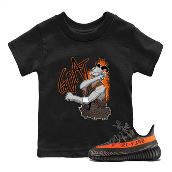Yeezy Boost 350 Carbon Beluga shirt to match jordans Screaming Goat sneaker tees Yeezy 350 Carbon Beluga SNRT Sneaker Release Tees Crew Neck T-ShirtBaby Toddler Black 1 T-Shirt