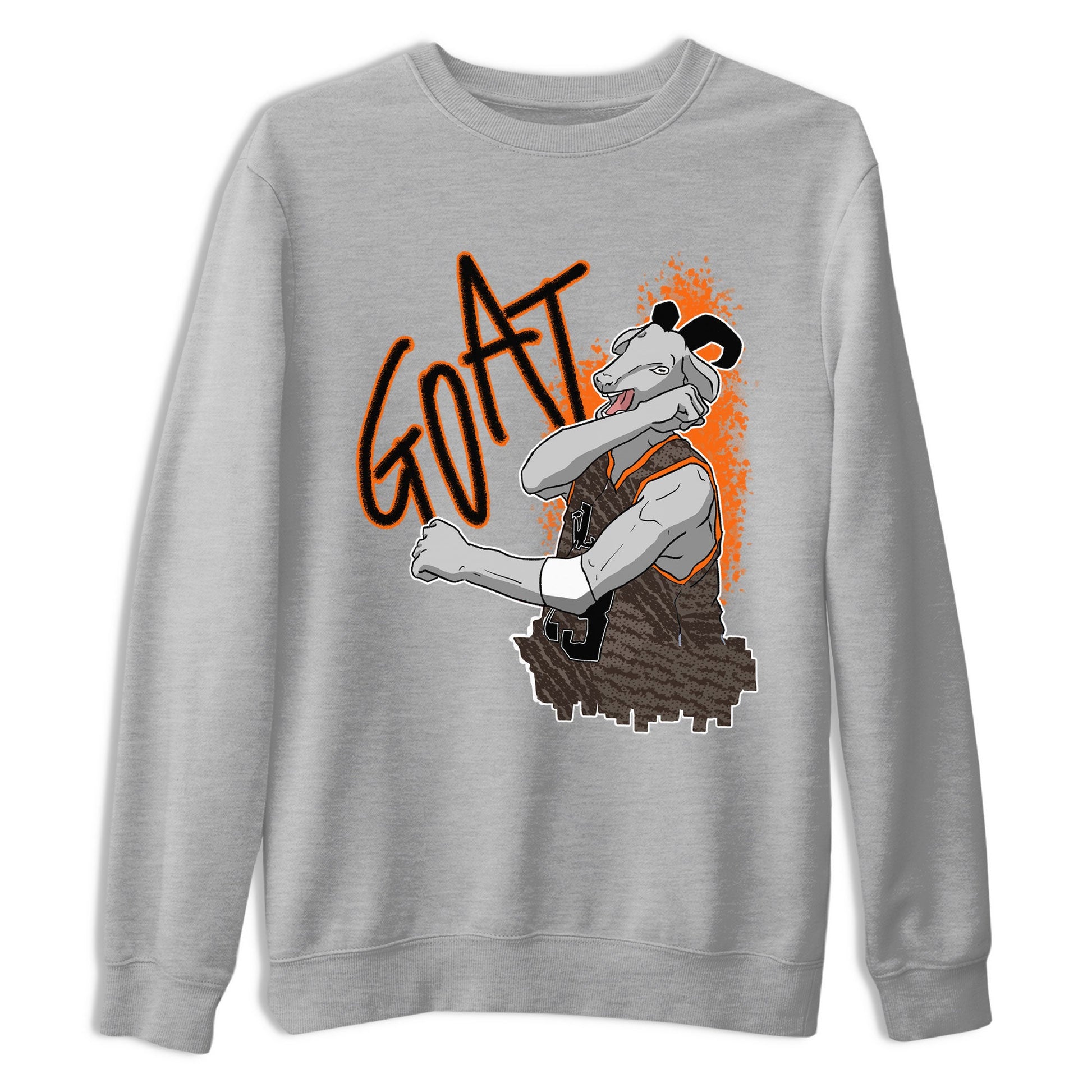 Yeezy Boost 350 Carbon Beluga shirt to match jordans Screaming Goat sneaker tees Yeezy 350 Carbon Beluga SNRT Sneaker Release Tees Crew Neck T-ShirtUnisex Heather Grey 2 T-Shirt