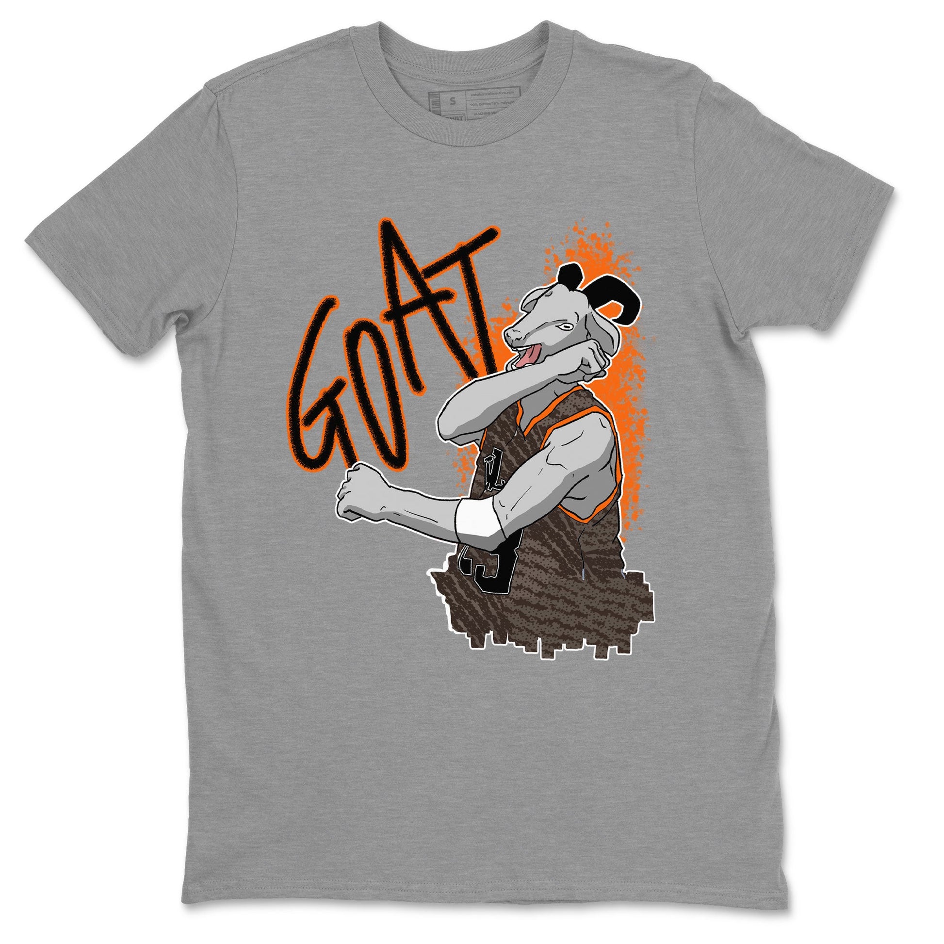 Yeezy Boost 350 Carbon Beluga shirt to match jordans Screaming Goat sneaker tees Yeezy 350 Carbon Beluga SNRT Sneaker Release Tees Crew Neck T-ShirtUnisex Heather Grey 2 T-Shirt