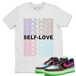 Air Force 1 Undefeated Fauna Brown Sneaker Match Tees Self Love Sneaker Tees Air Force 1 Undefeated Fauna Brown Sneaker Release Tees Unisex Shirts
