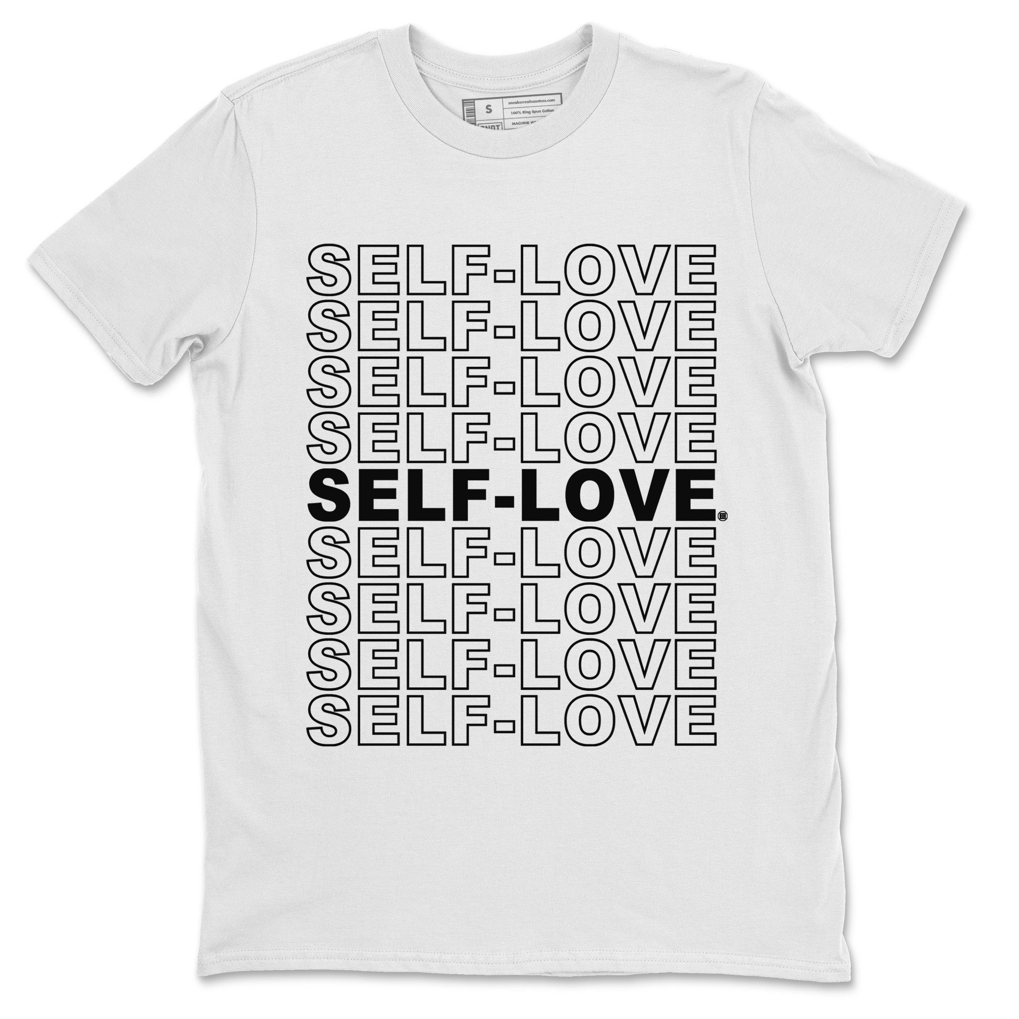 Jordan 1 Black White Sneaker Match Tees Self Love Sneaker Tees Jordan 1 Black White Sneaker Release Tees Unisex Shirts