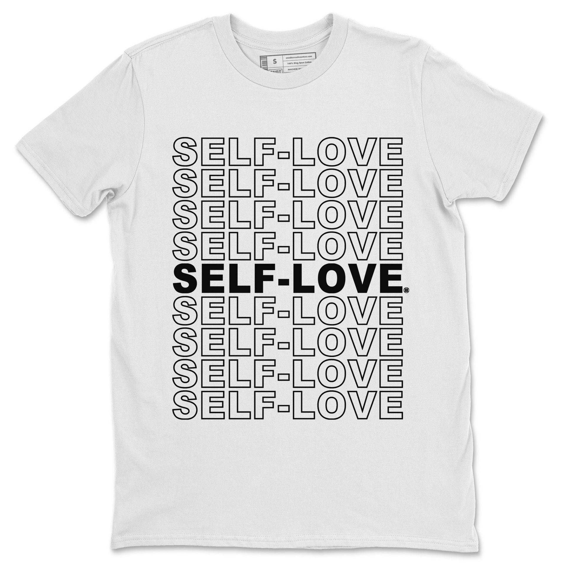 Jordan 1 Black White Sneaker Match Tees Self Love Sneaker Tees Jordan 1 Black White Sneaker Release Tees Unisex Shirts