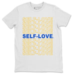 Jordan 1 Game Royal Varsity Maize Sneaker Match Tees Self Love Sneaker Tees Jordan 1 Game Royal Varsity Maize Sneaker Release Tees Unisex Shirts