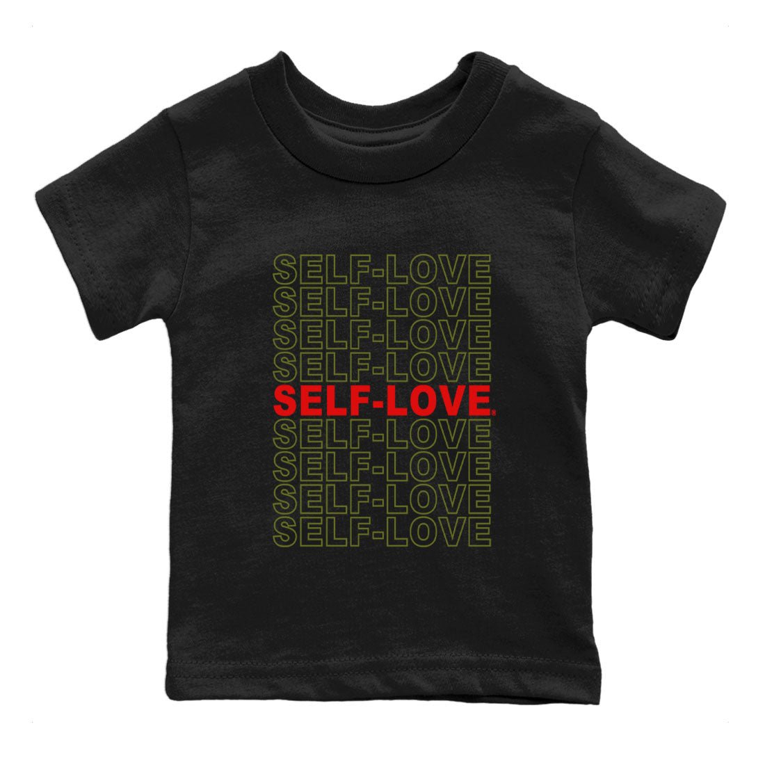 Air Jordan 1 Travis Scott Olive Self Love Baby and Kids Sneaker Tees Air Jordan 1 Travis Scott Olive Kids Sneaker Tees Washing and Care Tip