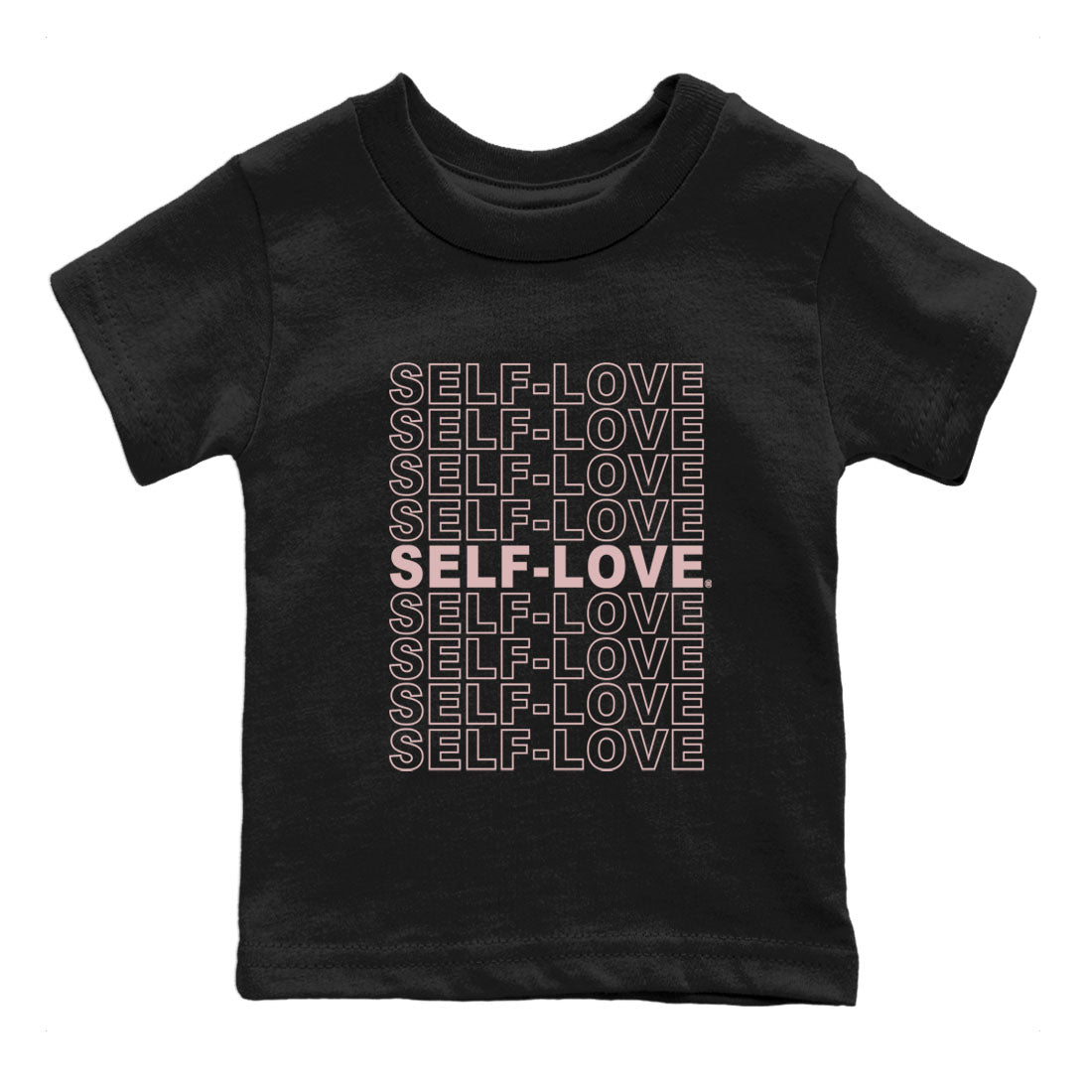Air Jordan 1 Washed Pink Self Love Baby and Kids Sneaker Tees Air Jordan 1 Washed Pink Kids Sneaker Tees Washing and Care Tip