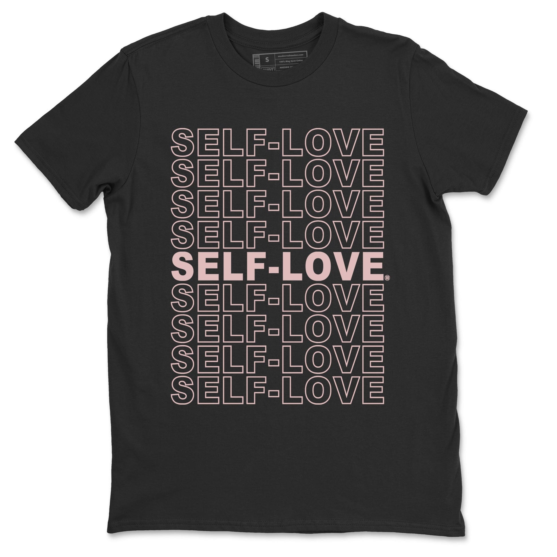 Air Jordan 1 Washed Pink Sneaker Match Tees Self Love Sneaker Tees Air Jordan 1 High OG WMNS Washed Pink Tees Unisex Shirts Black 2