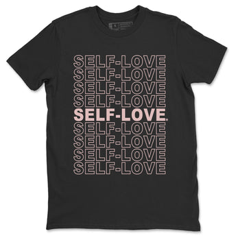 Air Jordan 1 Washed Pink Sneaker Match Tees Self Love Sneaker Tees Air Jordan 1 High OG WMNS Washed Pink Tees Unisex Shirts Black 2