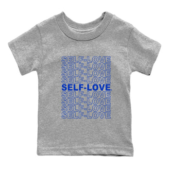 14 Laney Sneaker Match Tees Self Love Sneaker Tees Air Jordan 14 Laney Sneaker Release Tees Kids Shirts Heather Grey 2