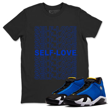 14 Laney Sneaker Match Tees Self Love Sneaker Tees Air Jordan 14 Laney Sneaker Release Tees Unisex Shirts Black 1