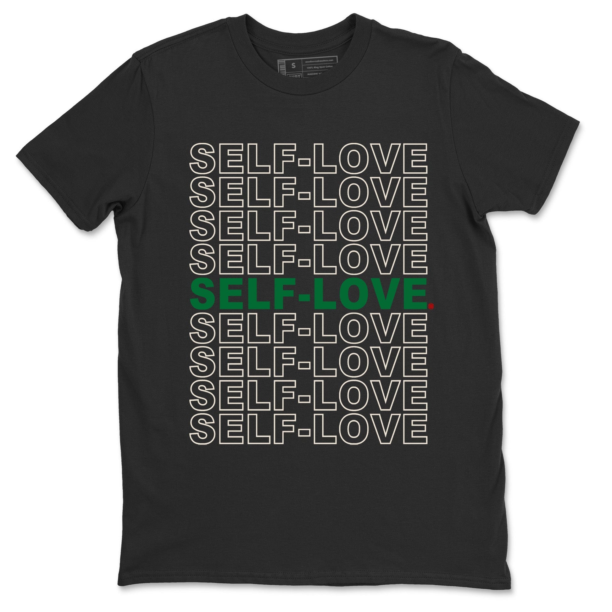 Air Jordan 4 Pine Green Sneaker Match Tees Self Love Sneaker Tees Nike SB Air Jordan 4 Pine Green Sneaker Release Tees Unisex Shirts Black 2