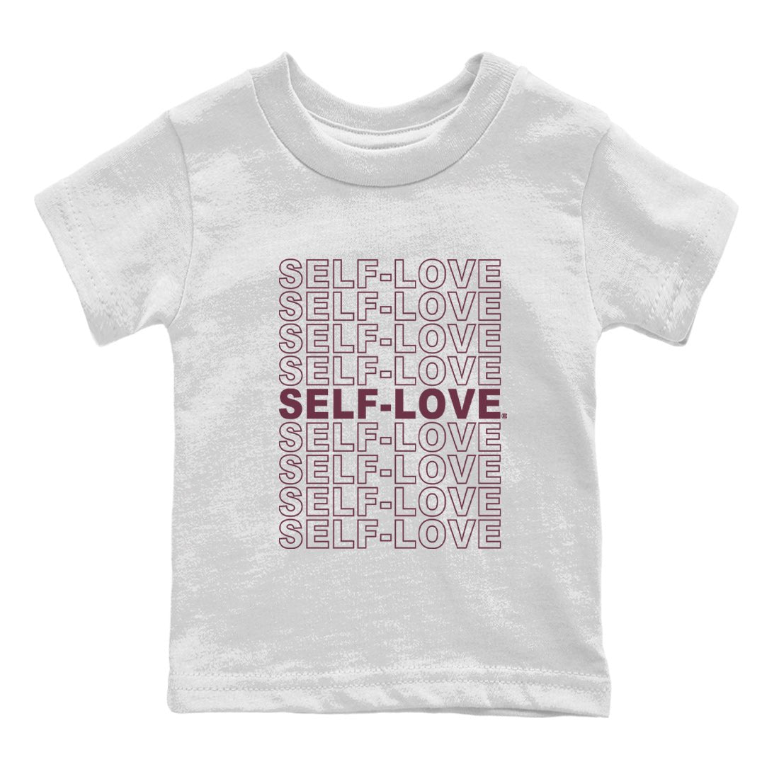 Air Jordan 5 Burgundy Sneaker Match Tees Self Love Sneaker Tees Jordan 5 Burgundy Sneaker Release Tees Matching Outfits Kids Shirts White 2