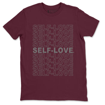 Air Jordan 5 Burgundy Sneaker Match Tees Self Love Sneaker Tees Jordan 5 Burgundy Sneaker Release Tees Matching Outfits Unisex Shirts Maroon 2