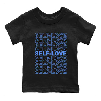 Air Jordan 5 UNC Self Love Baby and Kids Sneaker Tees Air Jordan 5 Retro UNC Kids Sneaker Tees Washing and Care Tip