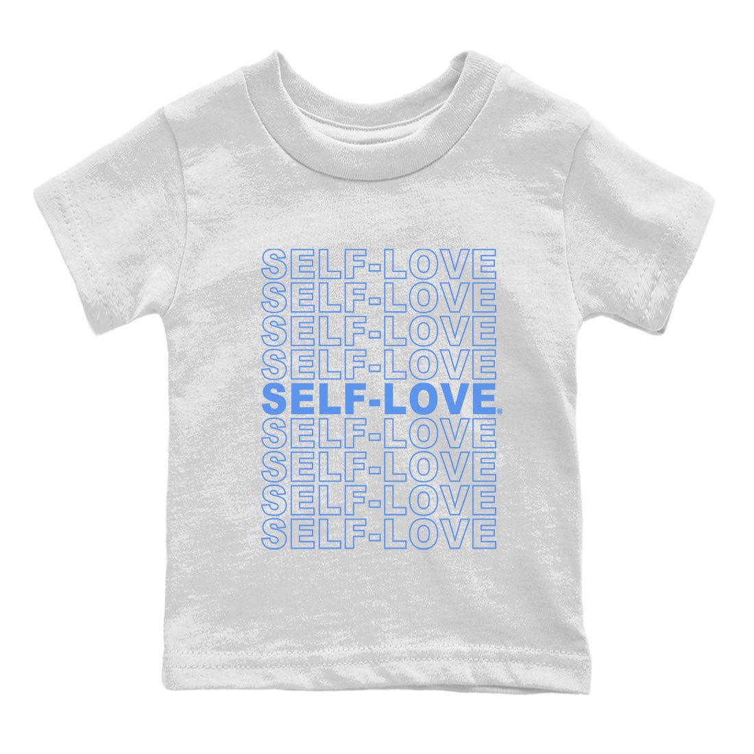 Jordan 5 UNC Jordan Shirts Self Love Sneaker Tees Air Jordan 5 Retro UNC Sneaker Release Tees Kids Shirts White 2