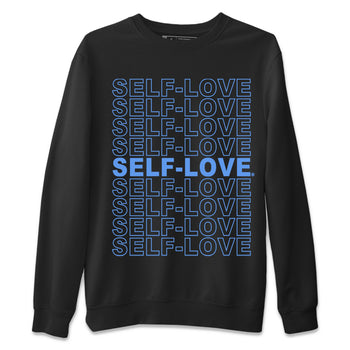 Jordan 5 UNC Jordan Shirts Self Love Sneaker Tees Air Jordan 5 UNC SNRT Sneaker Tees Unisex Shirts Black 2