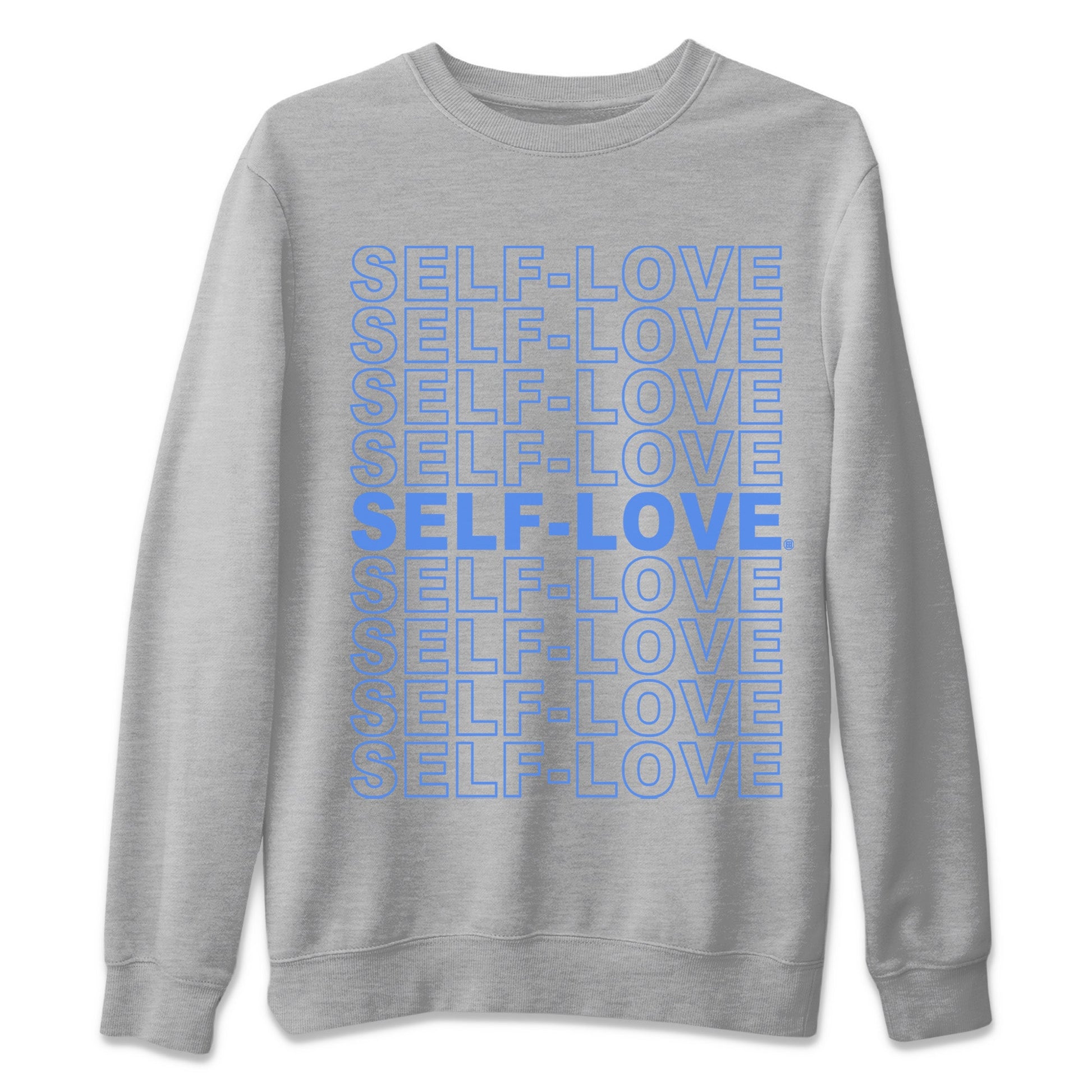 Jordan 5 UNC Jordan Shirts Self Love Sneaker Tees Air Jordan 5 UNC SNRT Sneaker Tees Unisex Shirts Heather Grey 2
