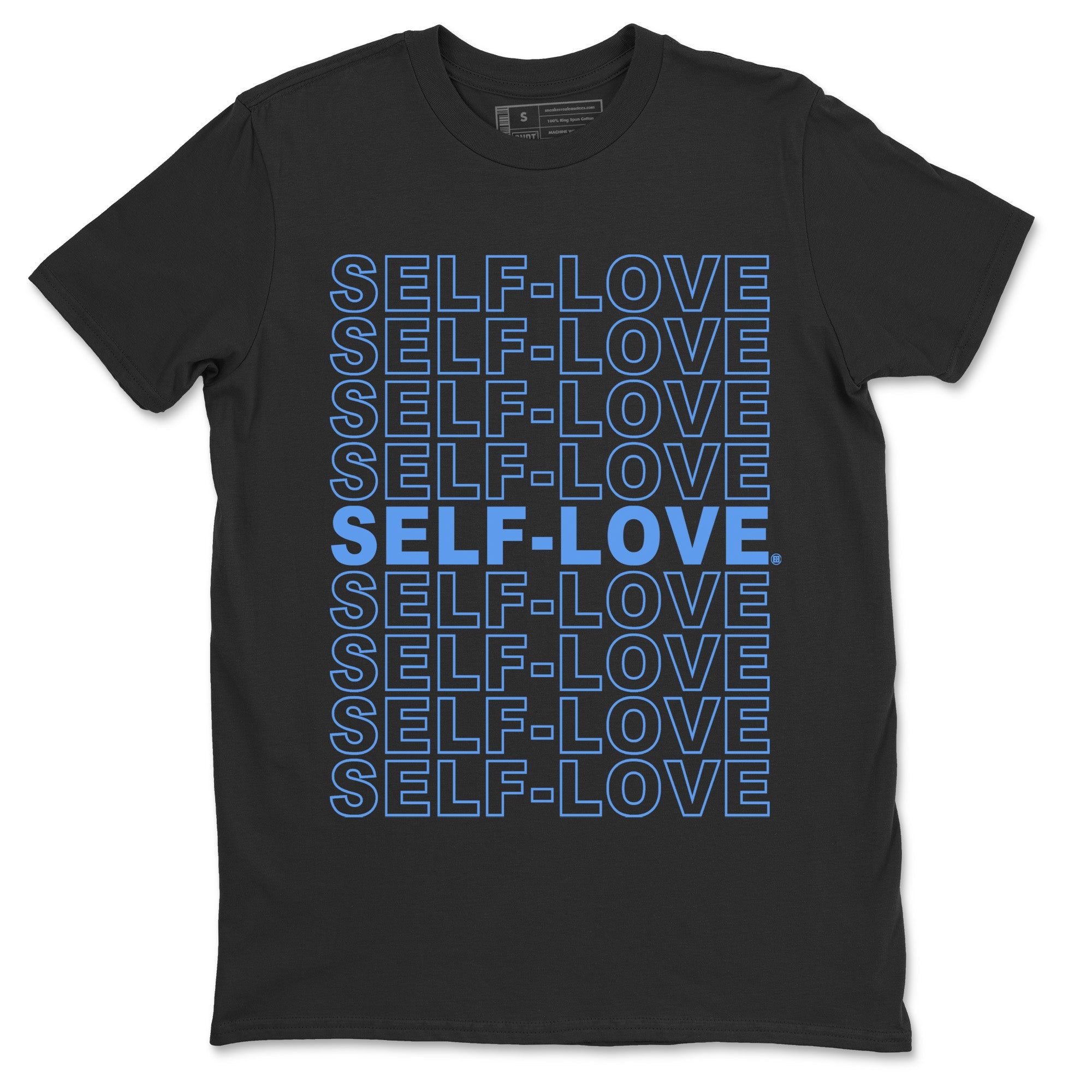 Jordan 5 UNC Jordan Shirts Self Love Sneaker Tees Air Jordan 5 UNC SNRT Sneaker Tees Unisex Shirts Black 2