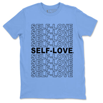 Jordan 5 UNC Jordan Shirts Self Love Sneaker Tees Air Jordan 5 UNC SNRT Sneaker Tees Unisex Shirts Carolina Blue 2