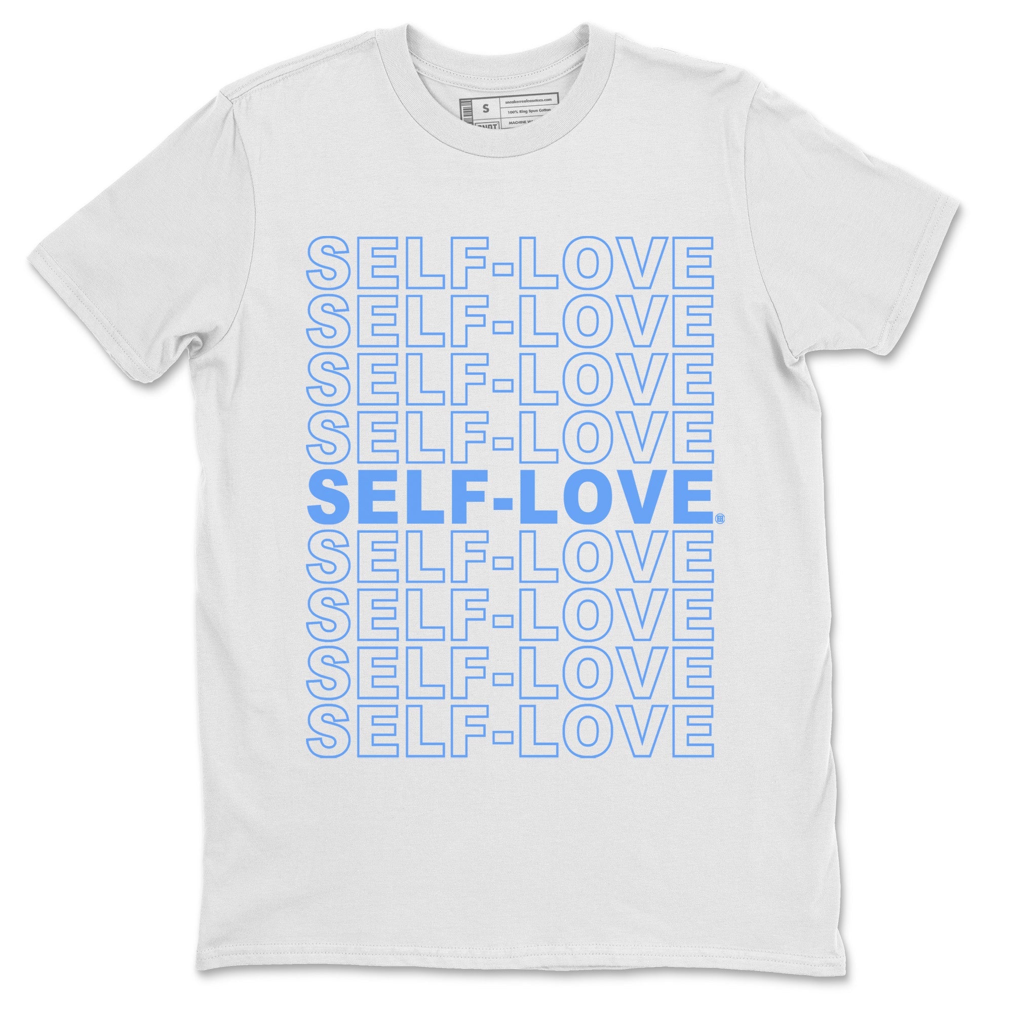 Jordan 5 UNC Jordan Shirts Self Love Sneaker Tees Air Jordan 5 UNC SNRT Sneaker Tees Unisex Shirts White 2