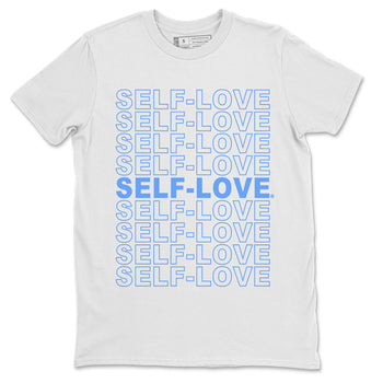 Jordan 5 UNC Jordan Shirts Self Love Sneaker Tees Air Jordan 5 UNC SNRT Sneaker Tees Unisex Shirts White 2