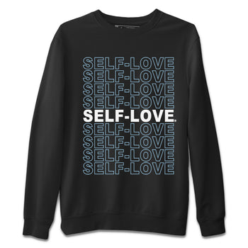 Air Jordan 7 Chambray Sneaker Match Tees Self Love Sneaker Tees AJ7 Chambray SNRT Sneaker Release Tees Unisex Shirts Black 2