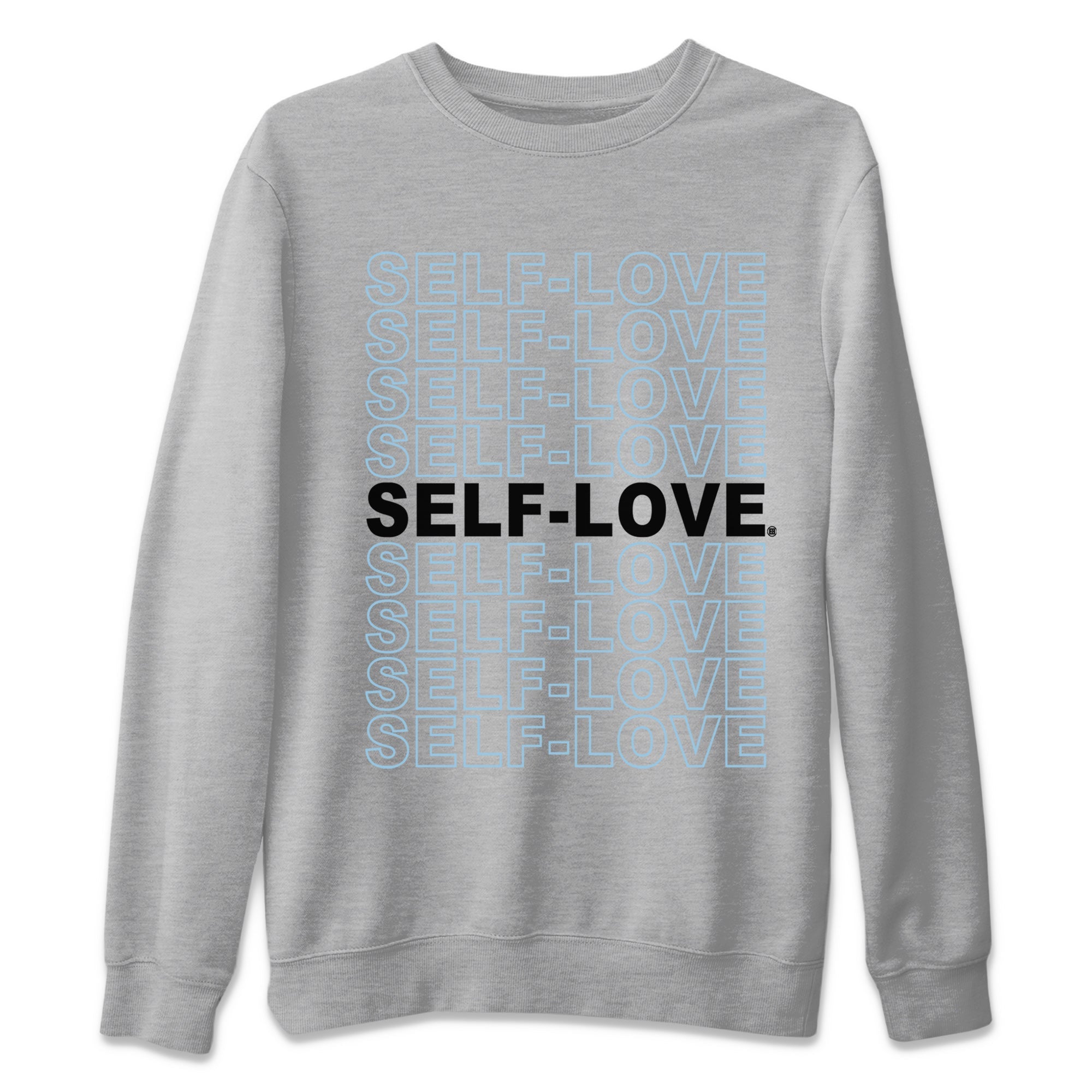 Air Jordan 7 Chambray Sneaker Match Tees Self Love Sneaker Tees AJ7 Chambray SNRT Sneaker Release Tees Unisex Shirts Heather Grey 2