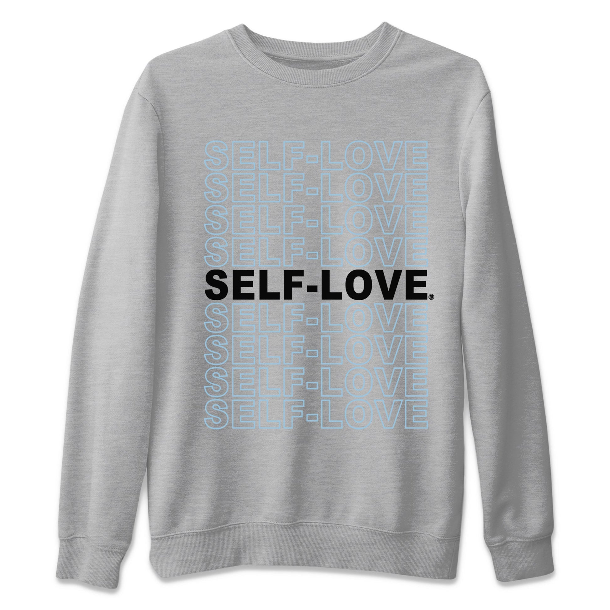 Air Jordan 7 Chambray Sneaker Match Tees Self Love Sneaker Tees AJ7 Chambray SNRT Sneaker Release Tees Unisex Shirts Heather Grey 2