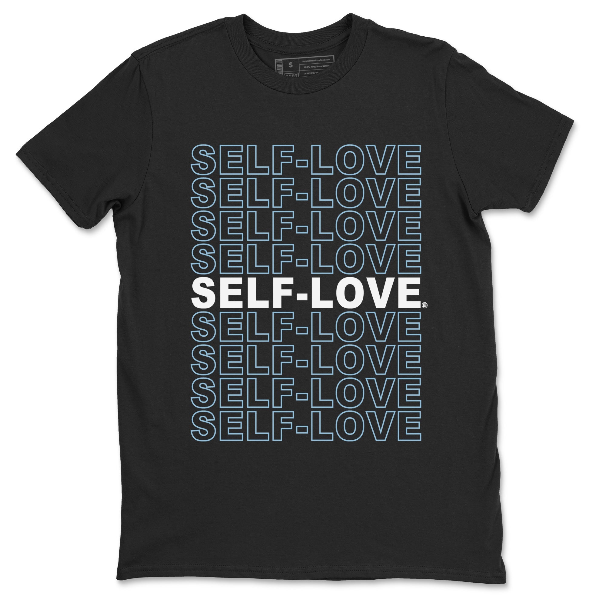 Air Jordan 7 Chambray Sneaker Match Tees Self Love Sneaker Tees AJ7 Chambray SNRT Sneaker Release Tees Unisex Shirts Black 2