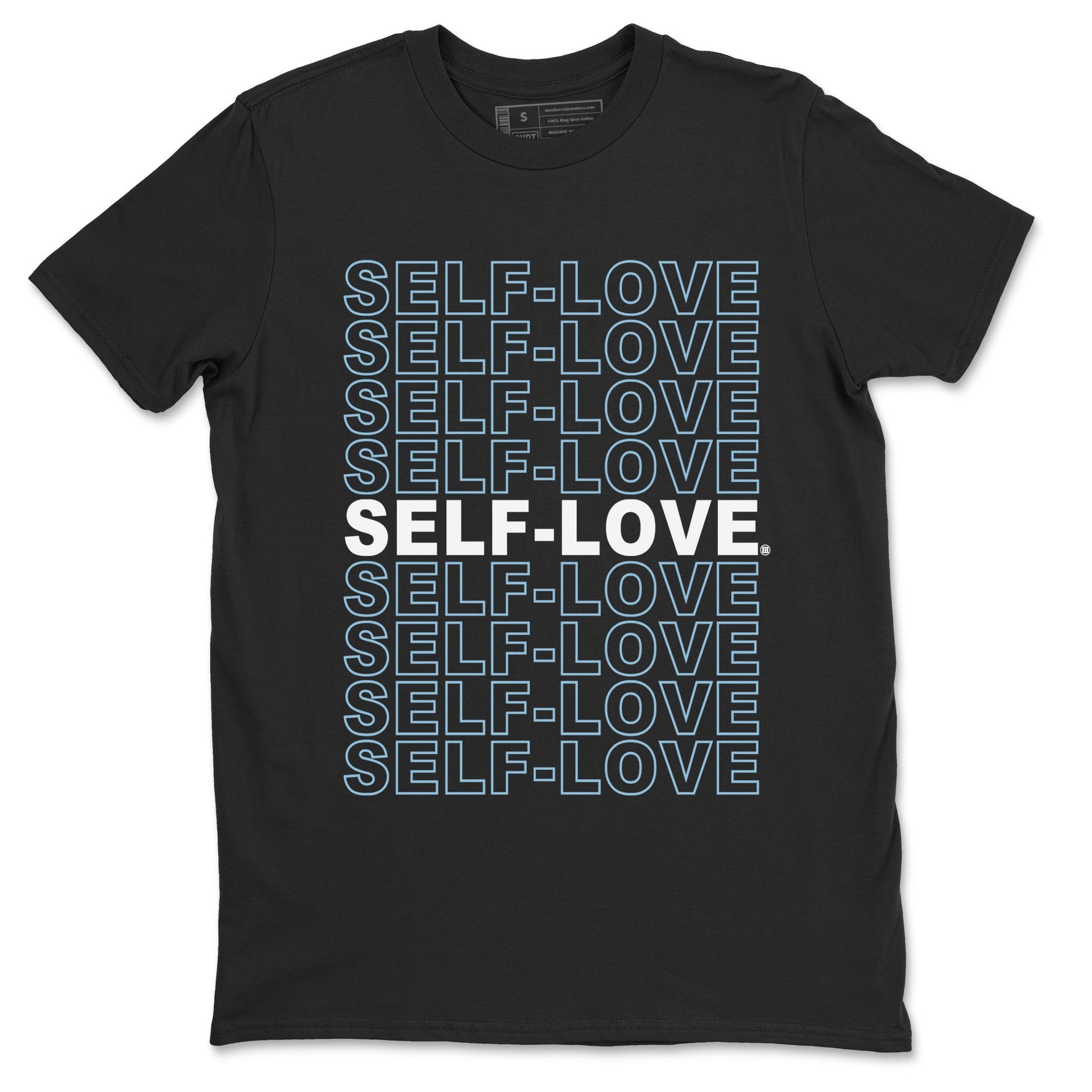 Air Jordan 7 Chambray Sneaker Match Tees Self Love Sneaker Tees AJ7 Chambray SNRT Sneaker Release Tees Unisex Shirts Black 2