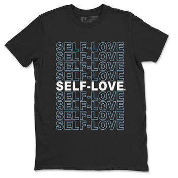 Air Jordan 7 Chambray Sneaker Match Tees Self Love Sneaker Tees AJ7 Chambray SNRT Sneaker Release Tees Unisex Shirts Black 2