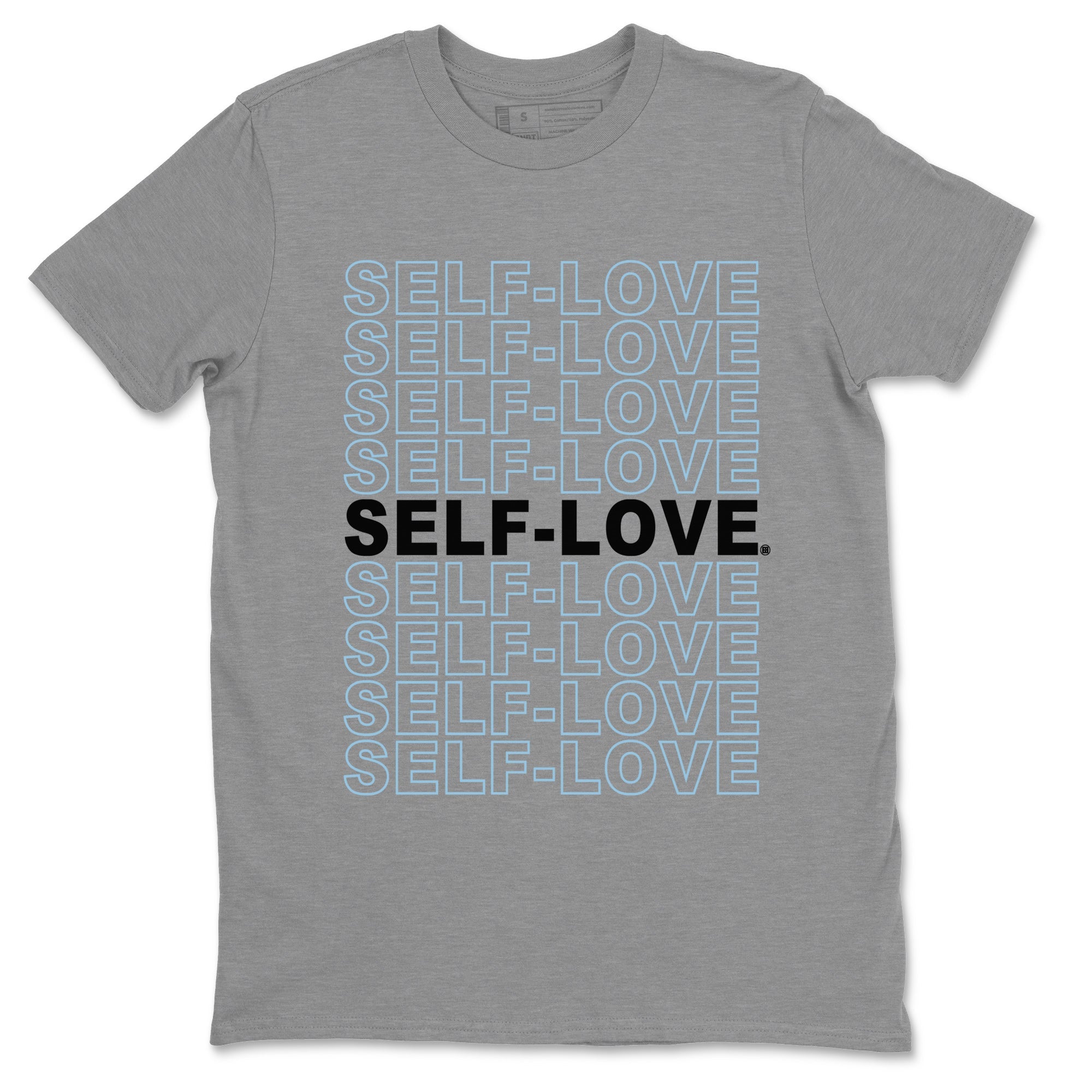 Air Jordan 7 Chambray Sneaker Match Tees Self Love Sneaker Tees AJ7 Chambray SNRT Sneaker Release Tees Unisex Shirts Heather Grey 2