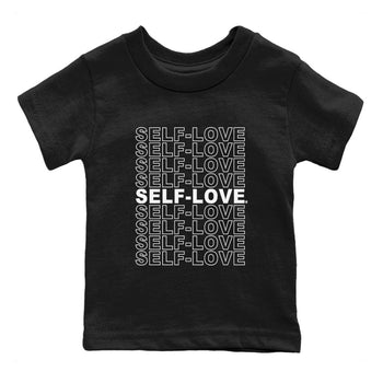 Dunk Panda Sneaker Match Tees Self Love Sneaker Tees Dunk Low Panda Dunks Black White SNRT Sneaker Release Tees Kids and Baby Youth Shirts Black 2