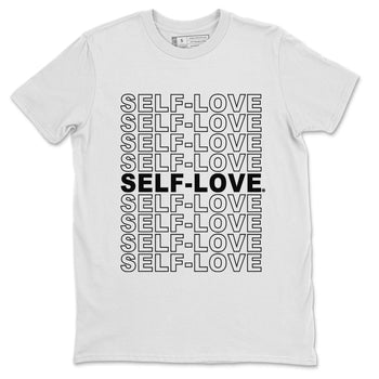Dunk Panda Sneaker Match Tees Self Love Sneaker Tees Dunk Low Panda Dunks Black White SNRT Sneaker Release Tees Unisex Shirts White 2