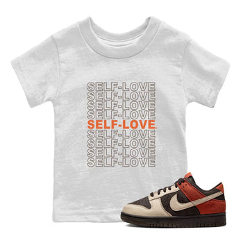 Dunk Red Panda shirt to match jordans Self Love sneaker tees Dunk Low Red Panda SNRT Sneaker Tees Baby Toddler White 1 T-Shirt