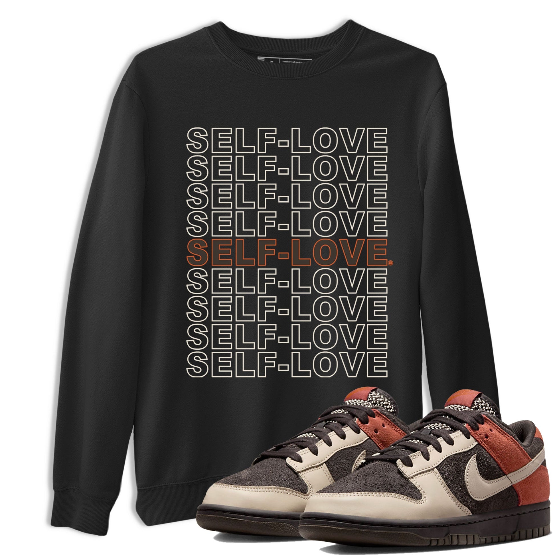 Dunk Red Panda shirt to match jordans Self Love sneaker tees Dunk Low Red Panda SNRT Sneaker Tees Unisex Black 1 T-Shirt
