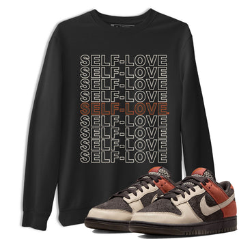 Dunk Red Panda shirt to match jordans Self Love sneaker tees Dunk Low Red Panda SNRT Sneaker Tees Unisex Black 1 T-Shirt