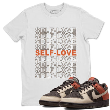Dunk Red Panda shirt to match jordans Self Love sneaker tees Dunk Low Red Panda SNRT Sneaker Tees Unisex White 1 T-Shirt