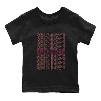 Dunk Low Valentine's Day 2024 sneaker shirt to match jordans Self Love sneaker tees Dunk Valentines Day 2024 SNRT Sneaker Release Tees Baby Toddler Black 2 T-Shirt