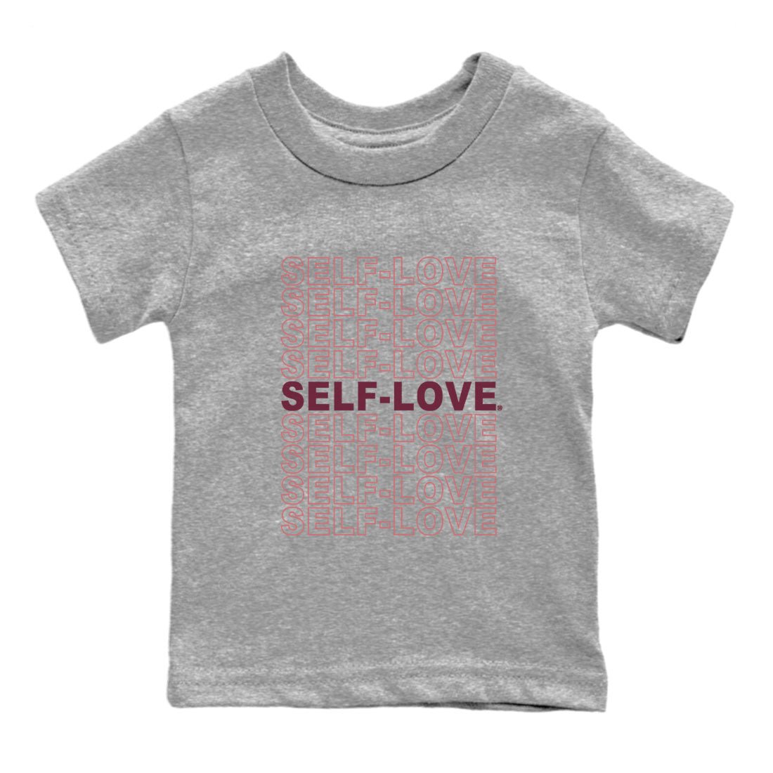 Dunk Low Valentine's Day 2024 sneaker shirt to match jordans Self Love sneaker tees Dunk Valentines Day 2024 SNRT Sneaker Release Tees Baby Toddler Heather Grey 2 T-Shirt
